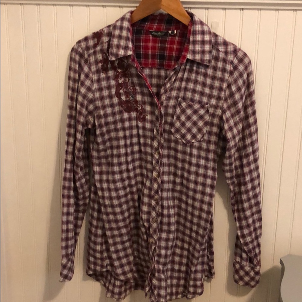 Eddie Bauer flannel shirt
